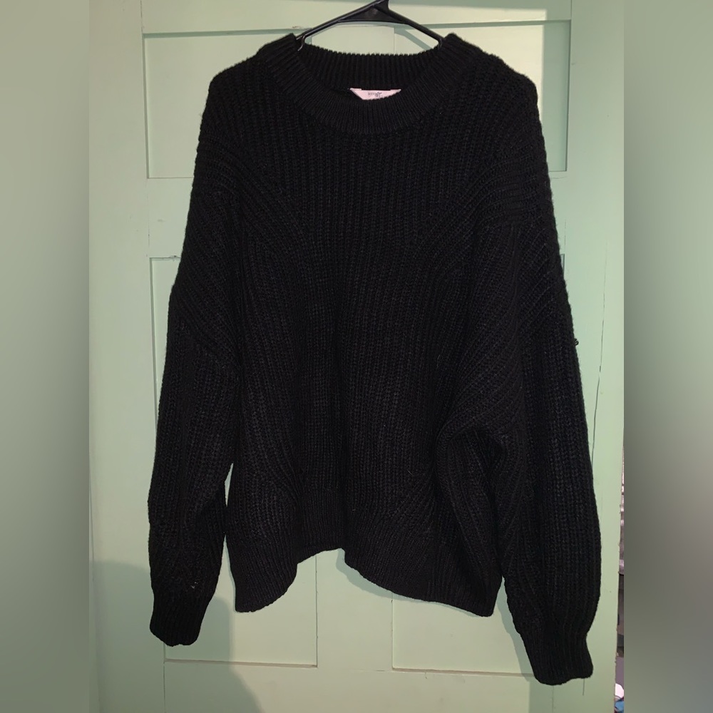 Cute black sweater